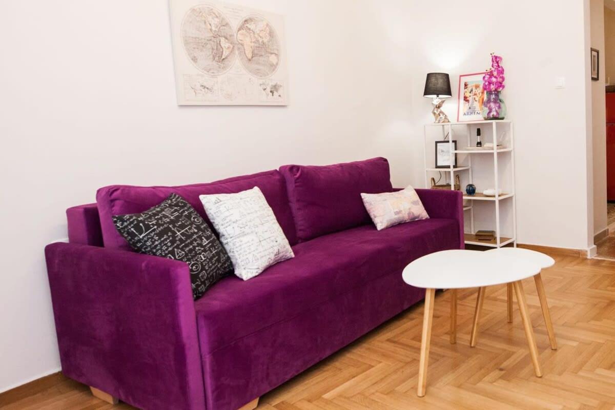Contemporary Stylish Apartment Located Near Metaxourgeio Area Athen Exterior foto